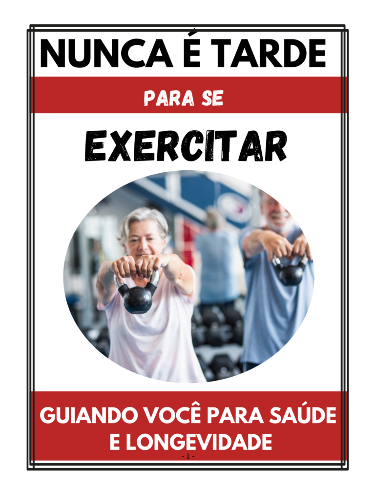 Nunca é tarde para começar